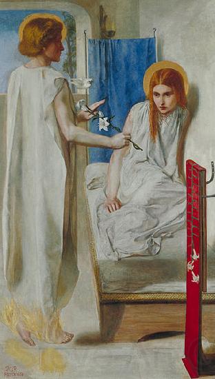 Dante Gabriel Rossetti The Annunciation